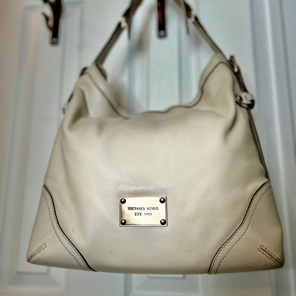 Michael Kors Large Leather Tote Bag
